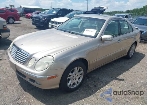 2003 Mercedes-Benz E 320 z USA, uszkodzony, nr VIN WDBUF65J43X110855